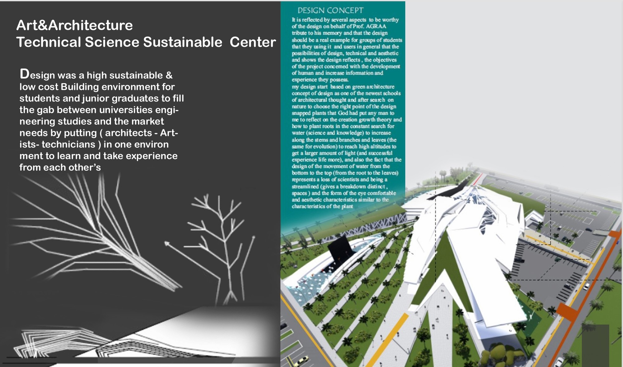 SOBA Sustainable Science Center — view 1