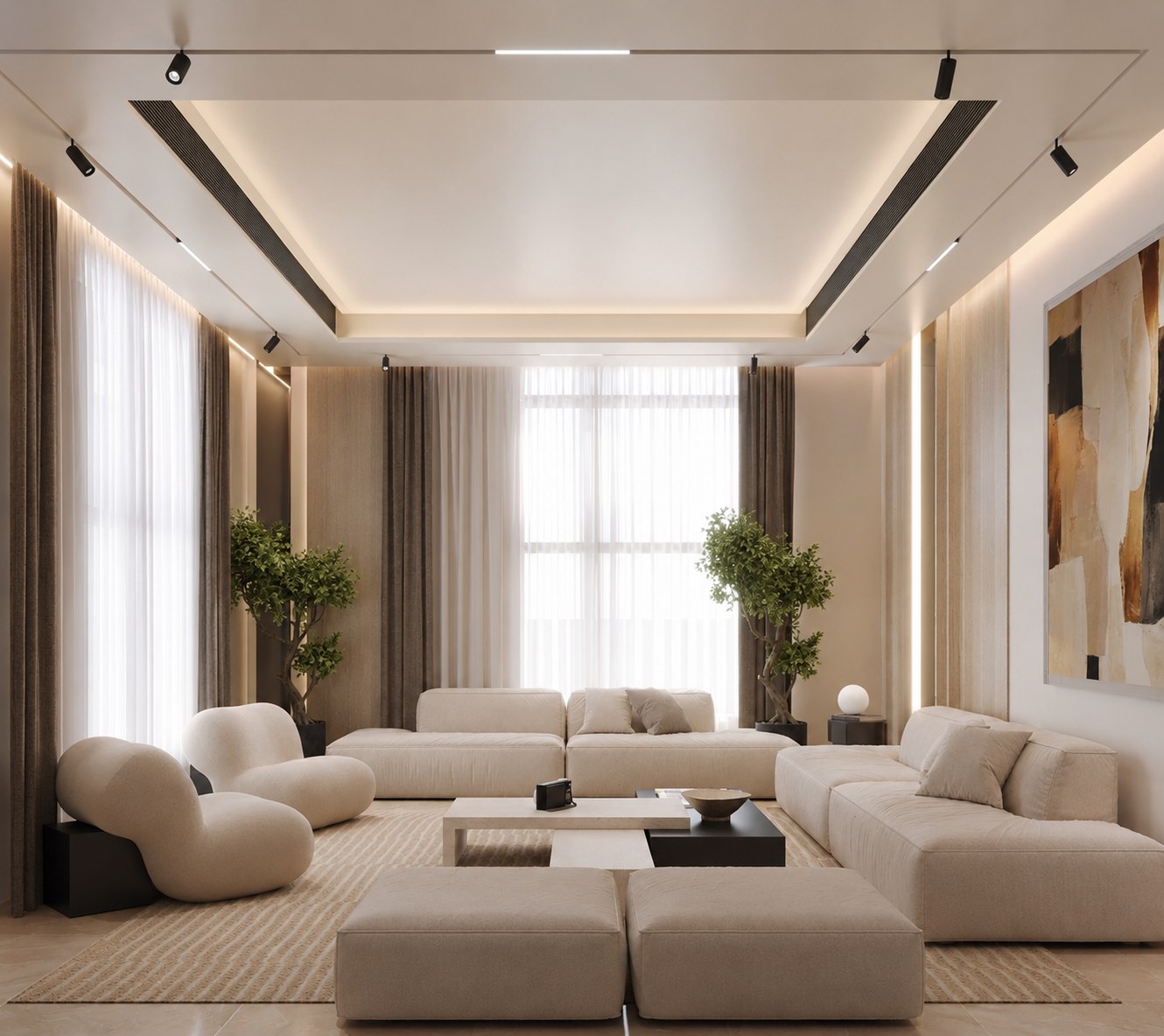 Private Villa Living Room II — view 1